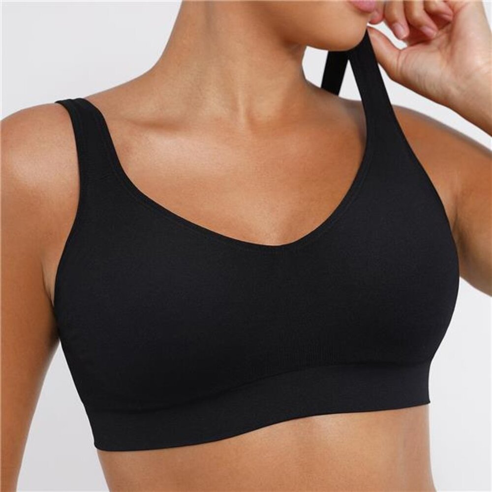 NWT Women's Beige Wireless Bralette Multiple Sizes - Picture 3 of 9